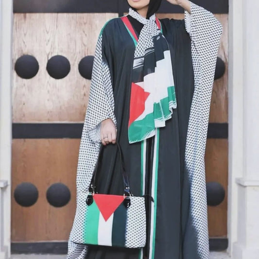 Open Cardi Palestinian Set