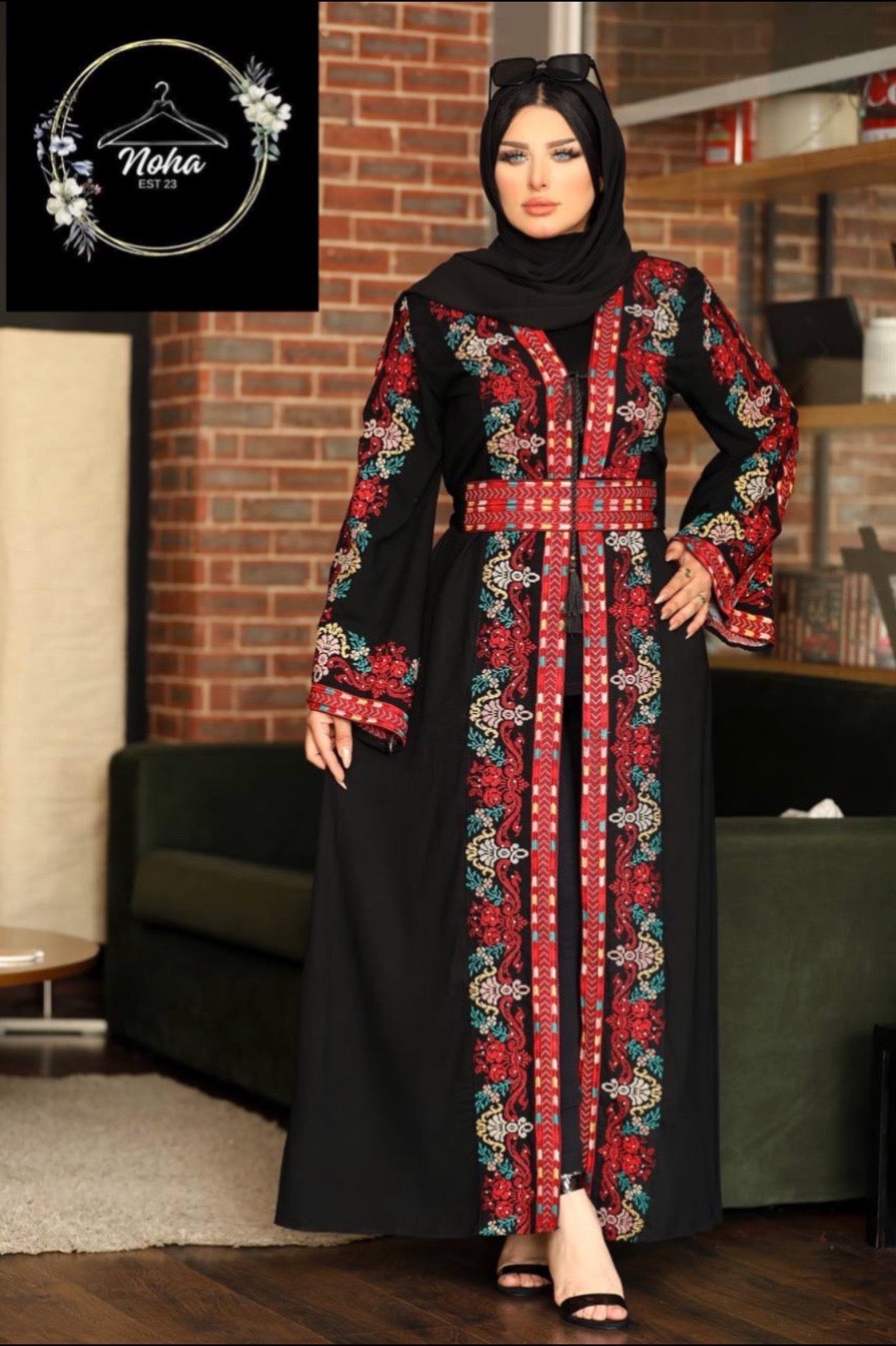 Palestinian Embroidered Besht