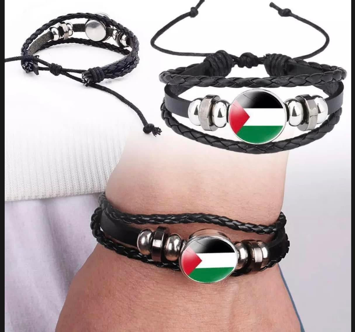 Bracelet with Palestinian flag