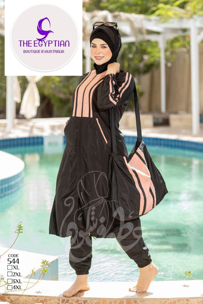 Waterproof Borkini set  with a bag