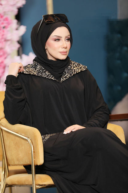 Saudi ITY Abaya with Sirma Embroidry