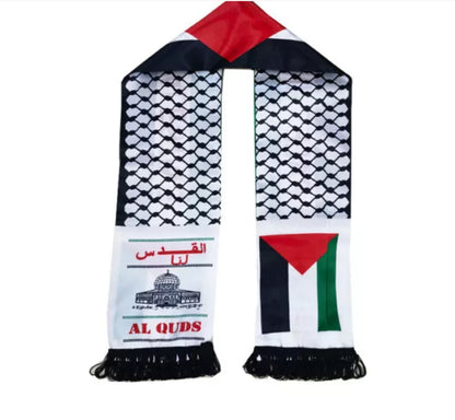 Palestine Flag Scarf