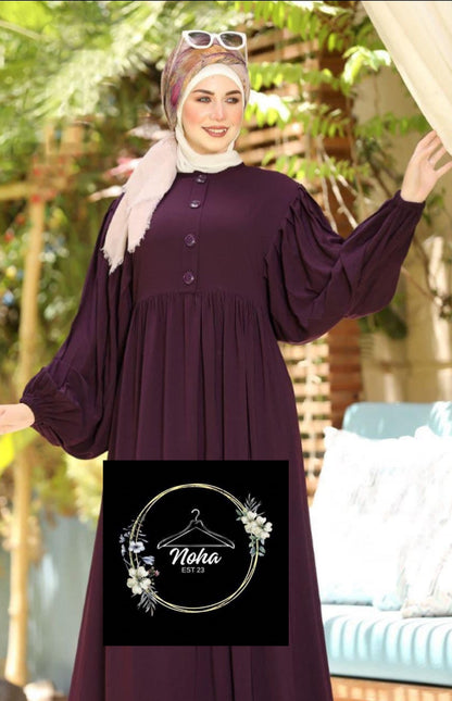 Free Size Crepe Abaya