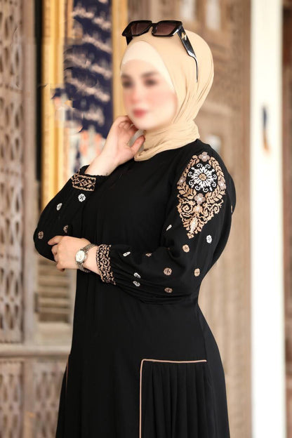 Gold Abaya