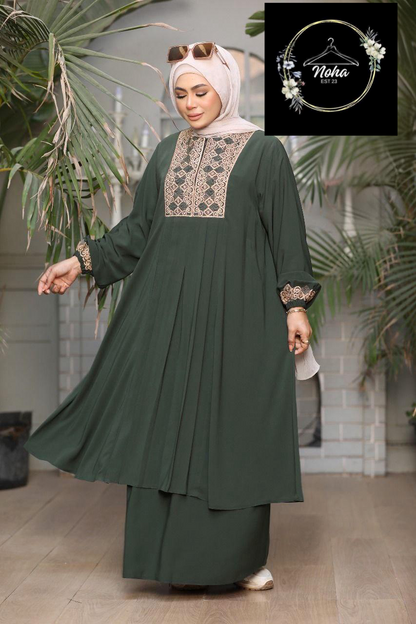 Free size Ednaa with embroidery on the sleeves and the front